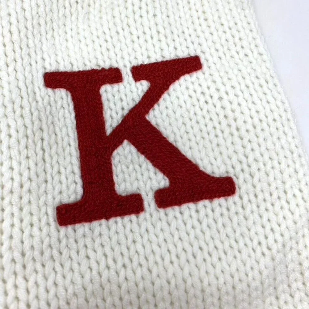 Target Wondershop Knit Monogram Christmas Stocking White Wondershop™: 20